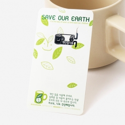북마크 Save our earth 실천편 가로타입 환경지키기