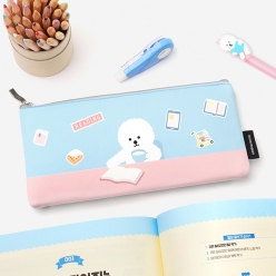 리딩펫 폭신폭신 사각 필통 - 솜이
