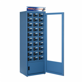 오성마이더스 스마트폰 보관함 MSC-S30D - 30칸 충전가능 스탠드형 이중도어