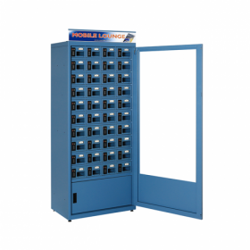 오성마이더스 스마트폰 보관함 MSC-S40D - 40칸 충전가능 스탠드형 이중도어