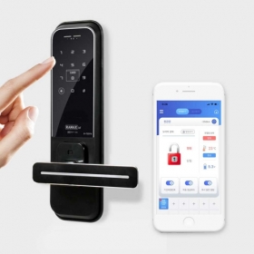 스마트 WiFi 도어락 주키 - 라맥스 IoT 자동 원격 디지털 도어록 M-750IW