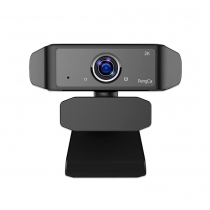 펭카 웹캠 2K QHD 400만 고화질 화상 회의 방송용 PC캠 온라인 수업 줌 카메라