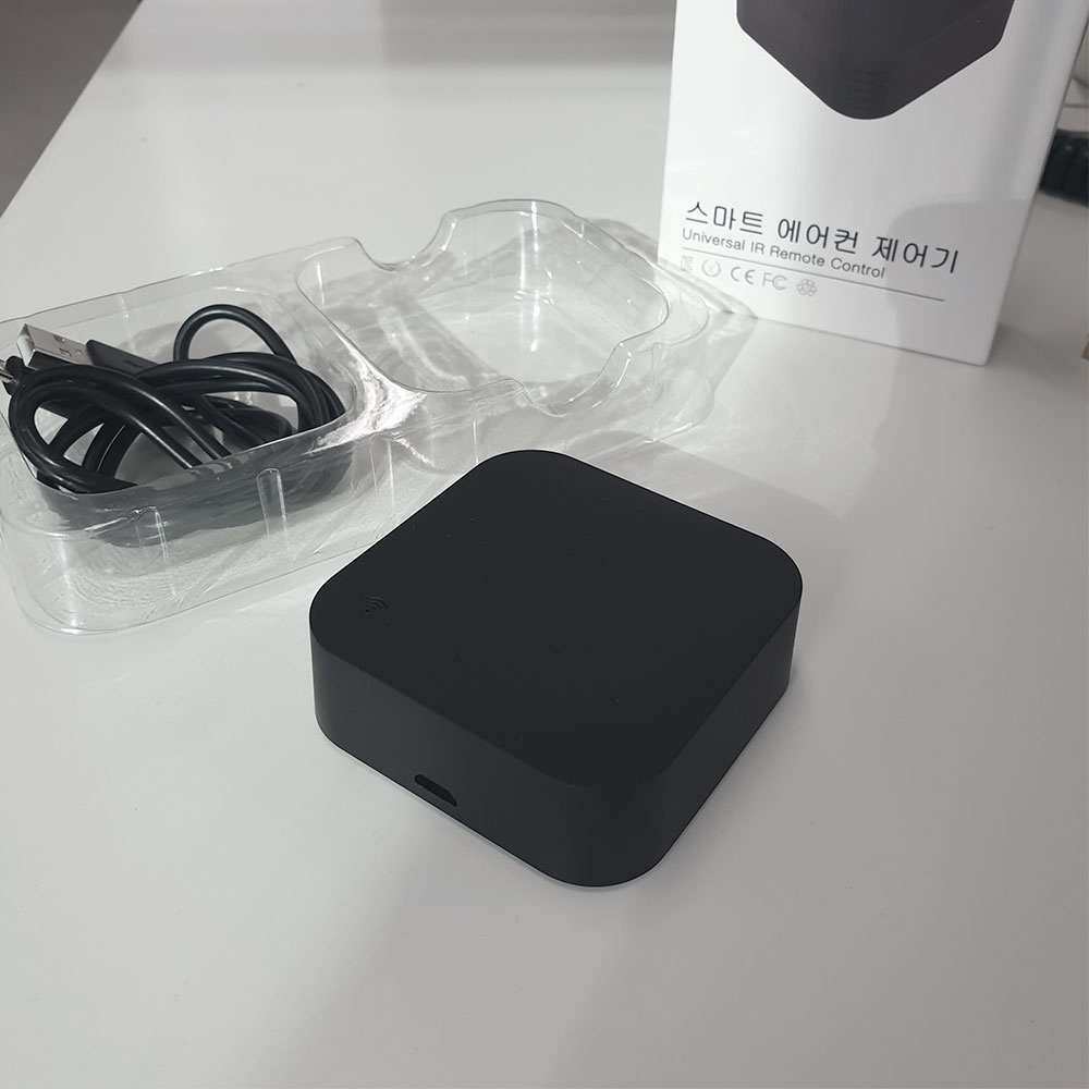 스마트공간 IoT팝 에어컨 제어기 - 냉난방기 온습도 자동 원격제어 WiFi 리모컨 난방