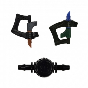 스마트공간 마이크로 밸브, 스프링클러 - 유로팜 테코 소형 관수자재 농업용 상향식 하향식