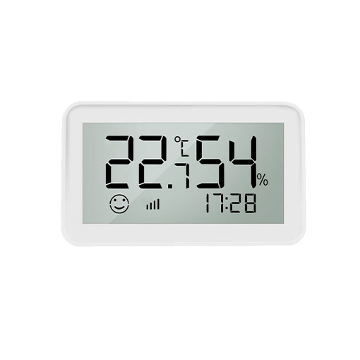 IoT팝 스마트 LCD 온습도계 - 무선 온도계 감지 와이파이 자동 온도기록 스마트공간