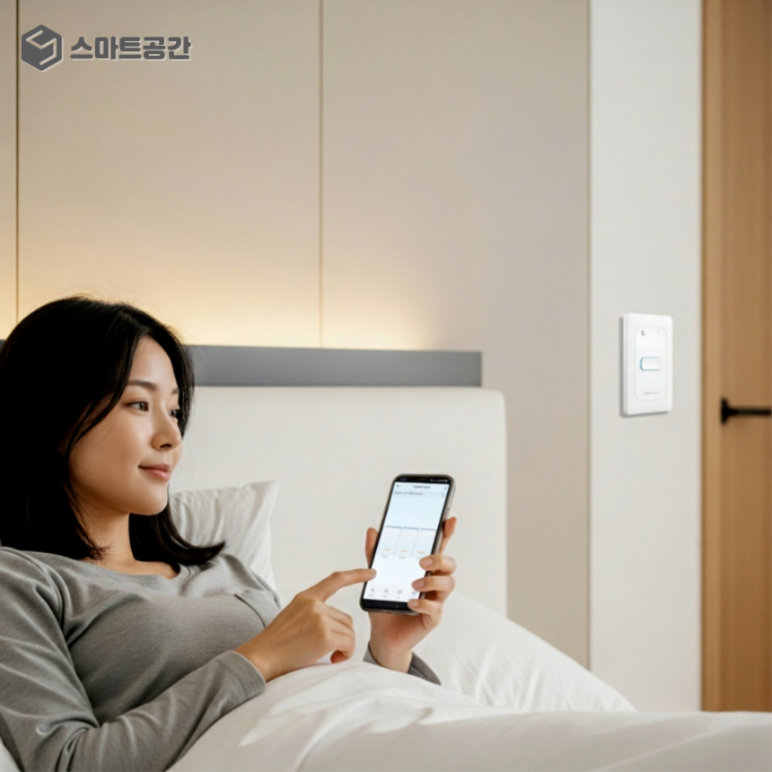 스마트공간 IoT 조명스위치 - 전등 전기 자동 원격제어 스마트홈 타이머 1구 2구 3구