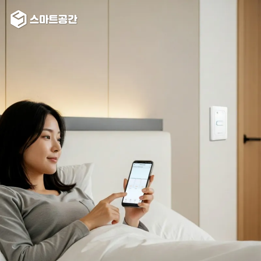 스마트공간 IoT 조명스위치 - 전등 전기 자동 원격제어 스마트홈 타이머 1구 2구 3구