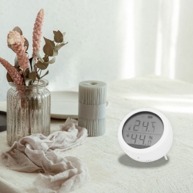 스마트공간 IoT 온습도 지그비 센서 - 텐플 무선 원격 LCD 온도계 습도계 허브필수