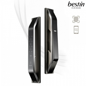 스마트 IoT 도어락 푸시풀 베스틴 IDL-400F - 스마트폰 원격 제어 지문 현관