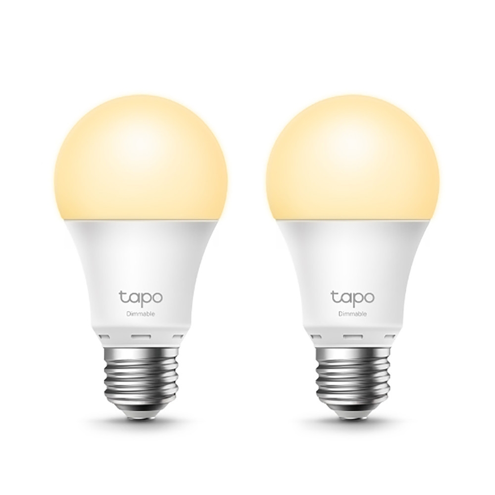 티피링크 Tapo L510E 2팩 - 스마트 조광 전구 LED 조명 단일색상 E26소켓