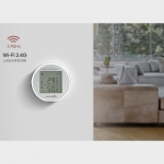 스마트공간 IoT LCD 온습도계 - 홈 와이파이 디지털 무선 온도센서 습도센서 원격제어