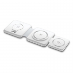 셀홈 마그네틱 3IN1 무선 충전기 - 무선 충전패드 애플워치 아이폰 에어팟 갤럭시 버즈