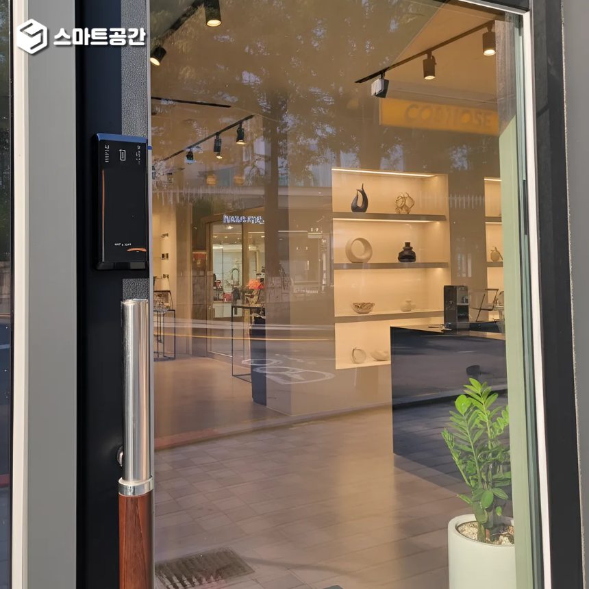 스마트공간 IoT 도어락 보조키 잇소키 - WiFi 모듈 원격제어 현관문 매장 출입 관리