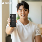 스마트공간 IoT 도어락 유리문 잇소키 - 와이파이 상점 공유 오피스 무인픽업 강화유리