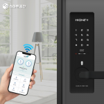 스마트공간 IoT 무타공 주키 도어락 - WiFi 모듈 무인 매장 현관문 원격제어 잇소키