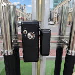 스마트공간 IoT 도어락 유리문 홀더 잇소키 - 날개형 클립형 강화유리 양문형 양문용