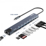 셀홈 10IN1 USB 멀티허브 TCH-L70 - HDMI LAN PD C타입 TF SD슬롯