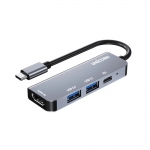 셀홈 4IN1 USB 멀티허브 TCH-P10 - USB3.1 멀티포트 HDMI 4K PD