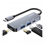 셀홈 4IN1 USB 멀티허브 TCH-P10 - USB3.1 멀티포트 HDMI 4K PD