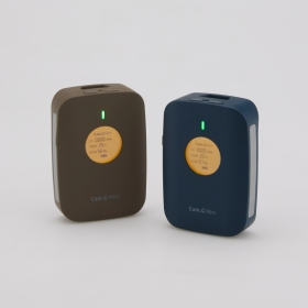 캠지미니 휴대용 경보기 - 일산화탄소 온습도 감지기 비상벨 캠핑 운전 차박 여행 용품 블루투스