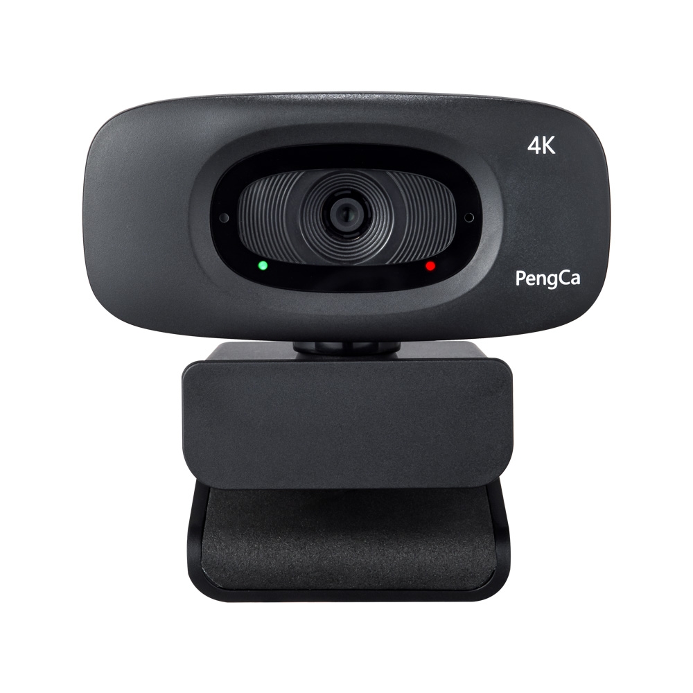 펭카 4K 웹캠 - 1200만 화소 UHD 고화질 스트리밍 유튜브 강의용 줌 재택근무 화상회의