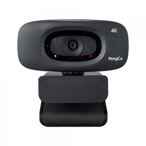 펭카 4K 웹캠 - 1200만 화소 UHD 고화질 스트리밍 유튜브 강의용 줌 재택근무 화상회의