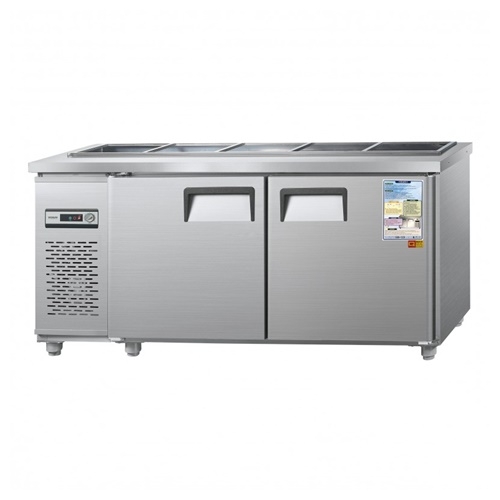 우성 업소용 반찬냉장고 테이블형 냉장고 직냉식 CWS-180RBT (밧드별도)