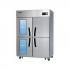 라셀르 프리미엄 Cafe(카페)형 냉장고 45box 1/2 냉동 (간냉식) LS-1045HRF-2GL