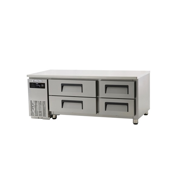 에버젠 낮은서랍냉장고 1500×700×600 (간냉식) UDS-15DIE2