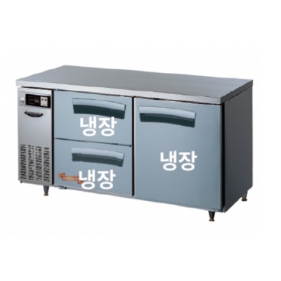 라셀르 카페형 서랍식 테이블 1500 LT-1524R-DS (서랍2 스윙도어1) 높은서랍테이블