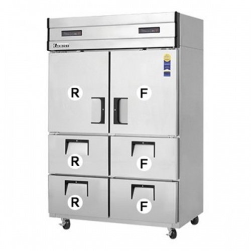 업소용 부성 서랍식 냉장 냉동 디지털 B126S-24RFOS-E