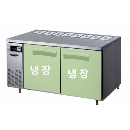 라셀르 반찬냉장고 테이블찬냉장고 간냉식 LTB-1524R (B1)