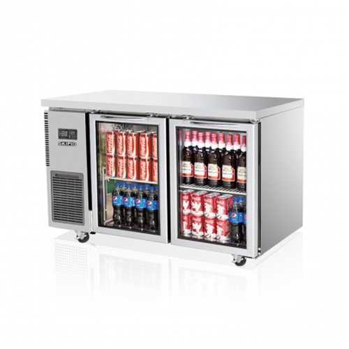 업소용 스키피오 글라스도어 냉장고 SGR12-2 카페용 음료용