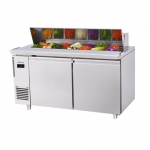 업소용 스키피오 1500 토핑 냉장고 샐러드 SHR15-2 간냉식