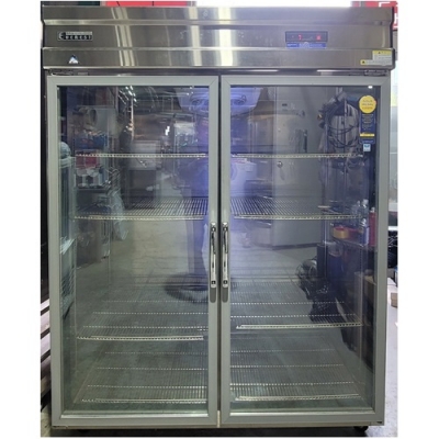 업소용 부성 올냉장고 간냉식 55박스 유리도어 장도어 1500x800x1910