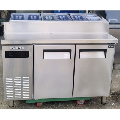 업소용 에버젠 토핑냉장고 간냉식 1200x700x850