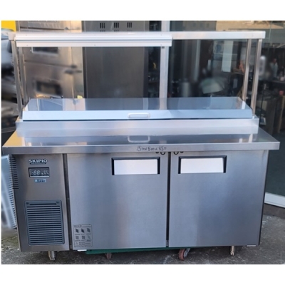 업소용 스키피오 토핑 반찬냉장고 간냉식 1500x800x850