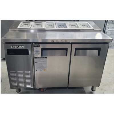 업소용 에버젠 김밥 토핑냉장고 간냉식 1200x700x850