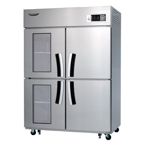 라셀르 냉동냉장고2/4냉동 45BOX 직냉식(글라스2) LD-1145HRF-2G