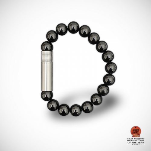 LesFinesLames Punch Bracelet- Black Onyx