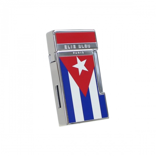 Elie Bleu Cuban Flag 한정판 시가 라이터