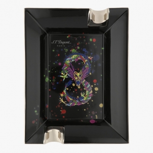 S.T 듀퐁 Dragon 시가 재떨이 Black