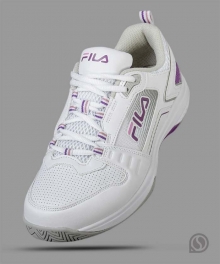 (남여공용) 휠라 테니스화 스트로크2 (STROKE2) WH/WH/PL   발 볼 아주 넓음