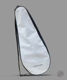 스포닥 테니스바이러스 테니스 라켓 심플 케이스 화이트