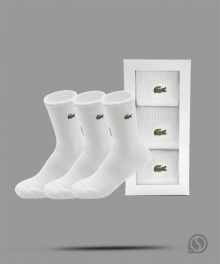 라코스테 스포츠양말 베이직 스포츠 미드 삭스 3P(RA902B54N001)