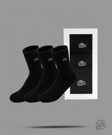 라코스테 스포츠양말 베이직 스포츠 미드 삭스 3P(RA902B54N031)