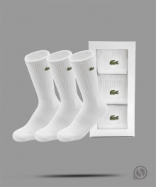 라코스테 스포츠양말 베이직 스포츠 하이 삭스 3P(RA901B54N001)