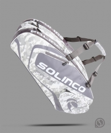 솔린코 테니스가방 화이트아웃 카모 15팩 / 투어 라켓백 3단 가방