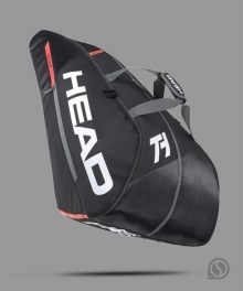 헤드 테니스가방 TEAM HEAD 투어 팀 12R (블랙/오렌지)  283802 /  3단 가방