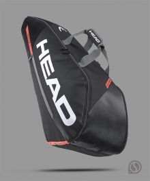 헤드 테니스가방 투어 팀 6R 콤비 (블랙/오렌지)  283482 /  2단 가방